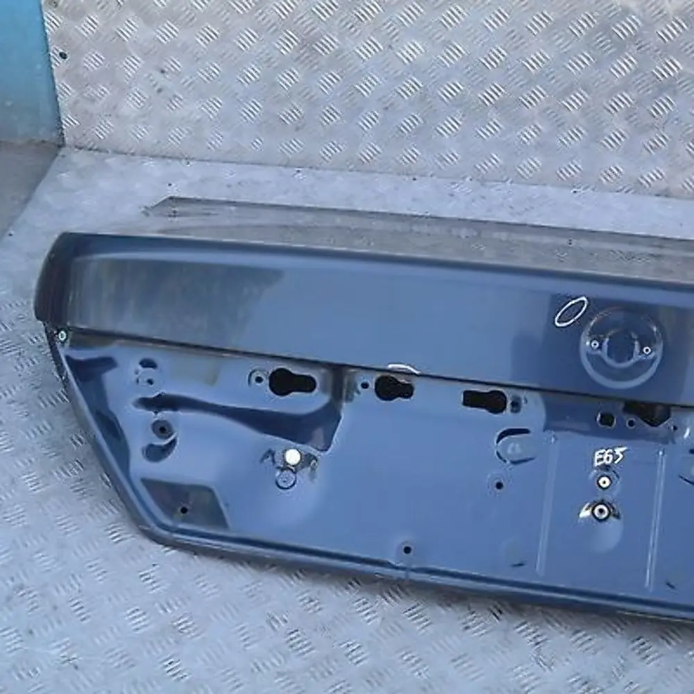  Genuine BMW 7 SERIES E65 E66 E67 Trunk Lid Boot Tailgate Toledoblau Toledo Blue - SKU 7049252-TDB - Part number 7049252