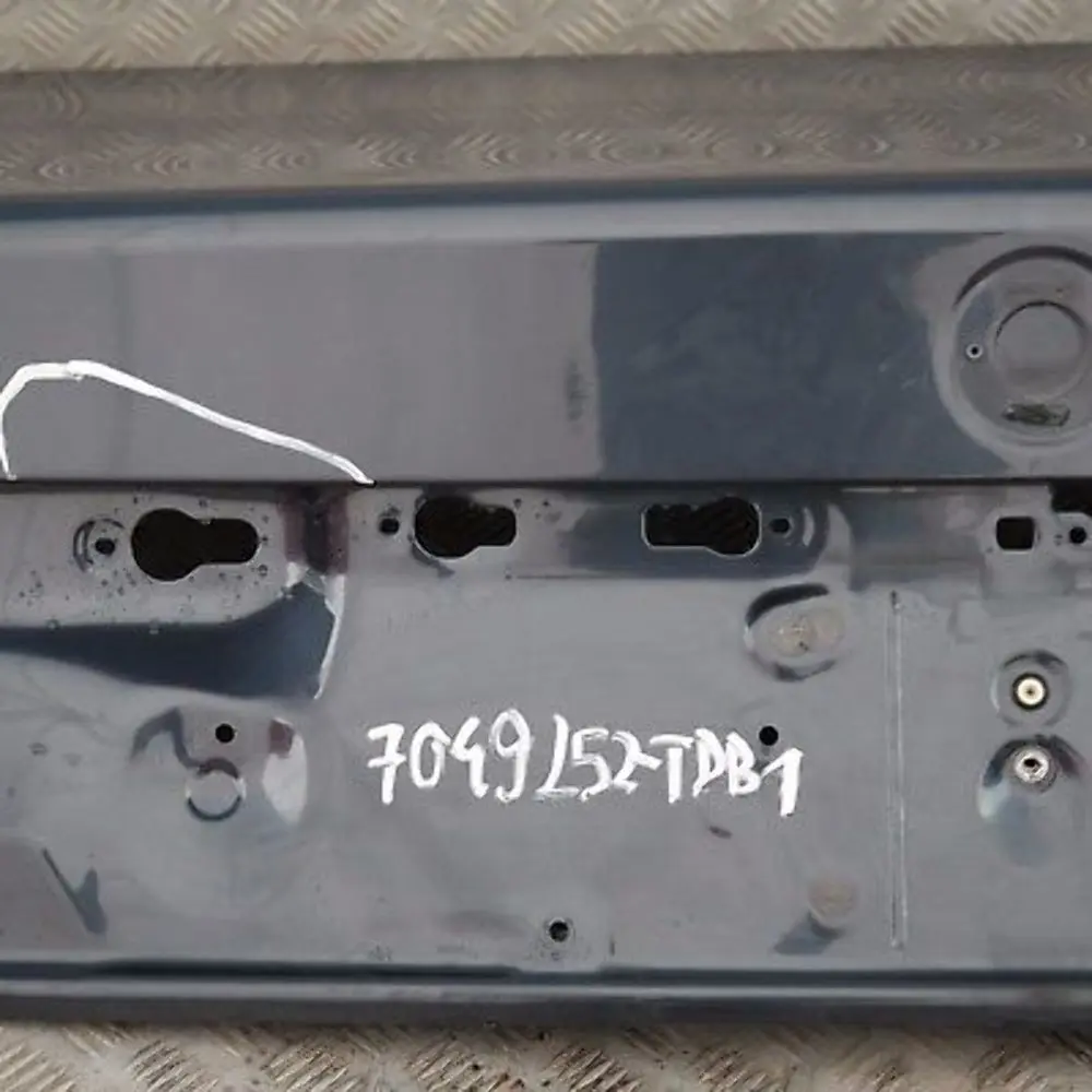  Genuine BMW 7 SERIES E65 E66 E67 Trunk Lid Boot Tailgate Toledoblau Toledo Blue - SKU 7049252-TDB1 - Part number 7049252