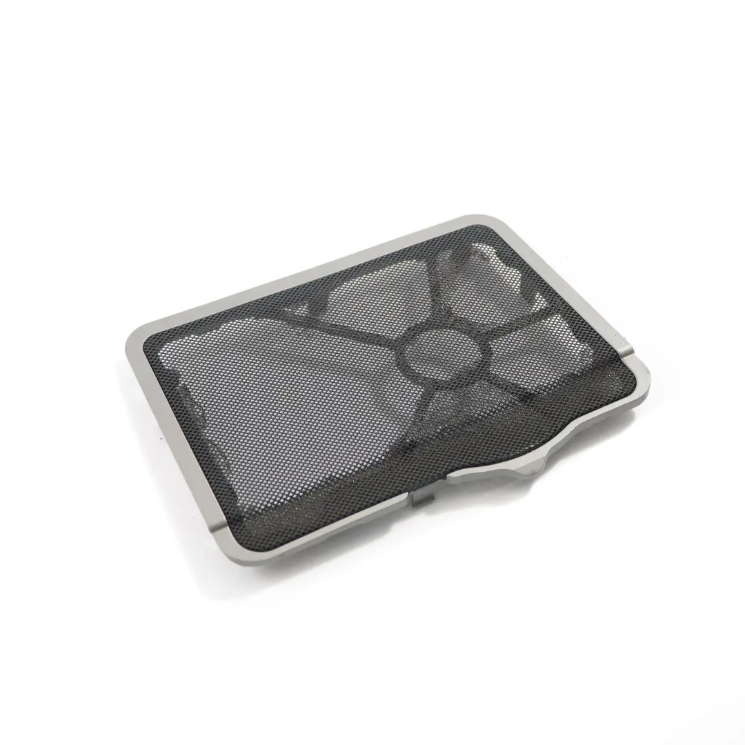 BMW E65 E66 Cubierta Altavoz Izquierda Parcela Estante Panel Gris Franela - SKU 7049907 - Número de pieza 7049907