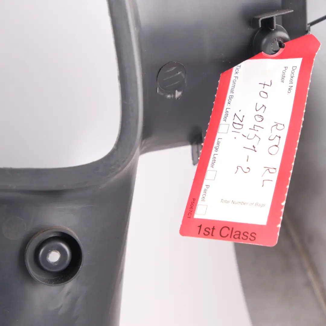 Lateral Panel Rear Left N/S Trim Side Panel Covering Panther Black to Mini R50 R53 with Part number 7050451 Mini R50 R53 Lateral Panel Rear Left N/S Trim Side Panel Covering Panther Black - SKU 7050451-2 - Part number 7050451