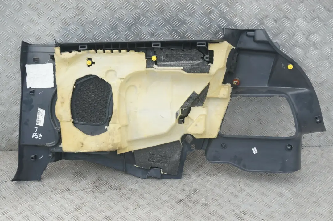 Left N/S Lateral Trim Side Panel Panther Black to BMW Mini Cooper R50 R53 Rear with Part number 7050451 BMW Mini Cooper R50 R53 Rear Left N/S Lateral Trim Side Panel Panther Black - SKU 7050451 - Part number 7050451