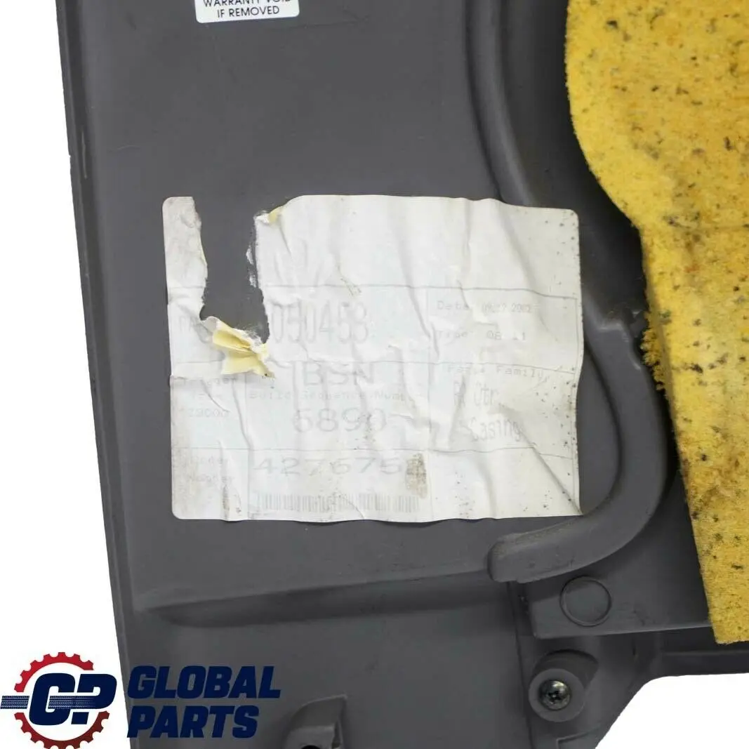 Rivestimento Laterale Posteriore SX Grigio Argento per Mini Cooper R50 con numero di parte 7050453 Mini Cooper R50 Rivestimento Laterale Posteriore SX Grigio Argento - SKU 7050453 - Numero di parte 7050453