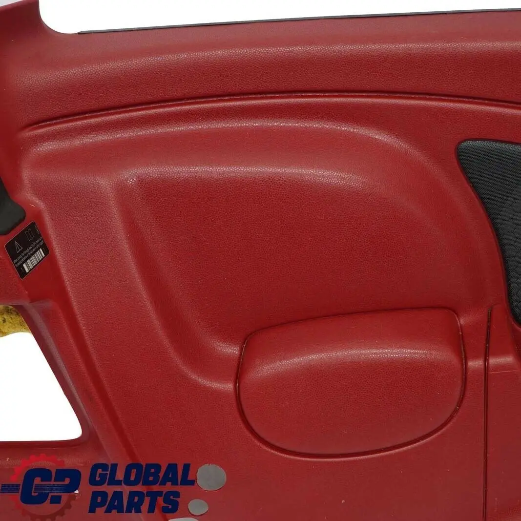 Seitenverkleidung hinten links Tartan Red Rot für BMW Mini Cooper R50 R53 mit Teilenummer 7050455 BMW Mini Cooper R50 R53 Seitenverkleidung hinten links Tartan Red Rot - SKU 7050455 - Teilenummer 7050455