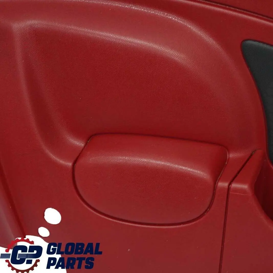 BMW Mini Cooper R50 R53 Rear Left N/S Lateral Trim Side Panel Tartan Red - SKU 7050455 - Part number 7050455