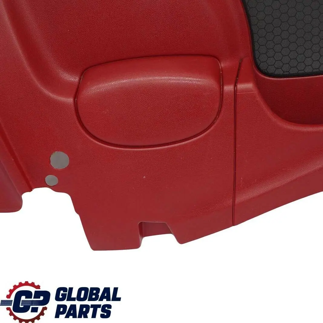 Seitenverkleidung hinten links Tartan Red Rot für BMW Mini Cooper R50 R53 mit Teilenummer 7050455 BMW Mini Cooper R50 R53 Seitenverkleidung hinten links Tartan Red Rot - SKU 7050455 - Teilenummer 7050455