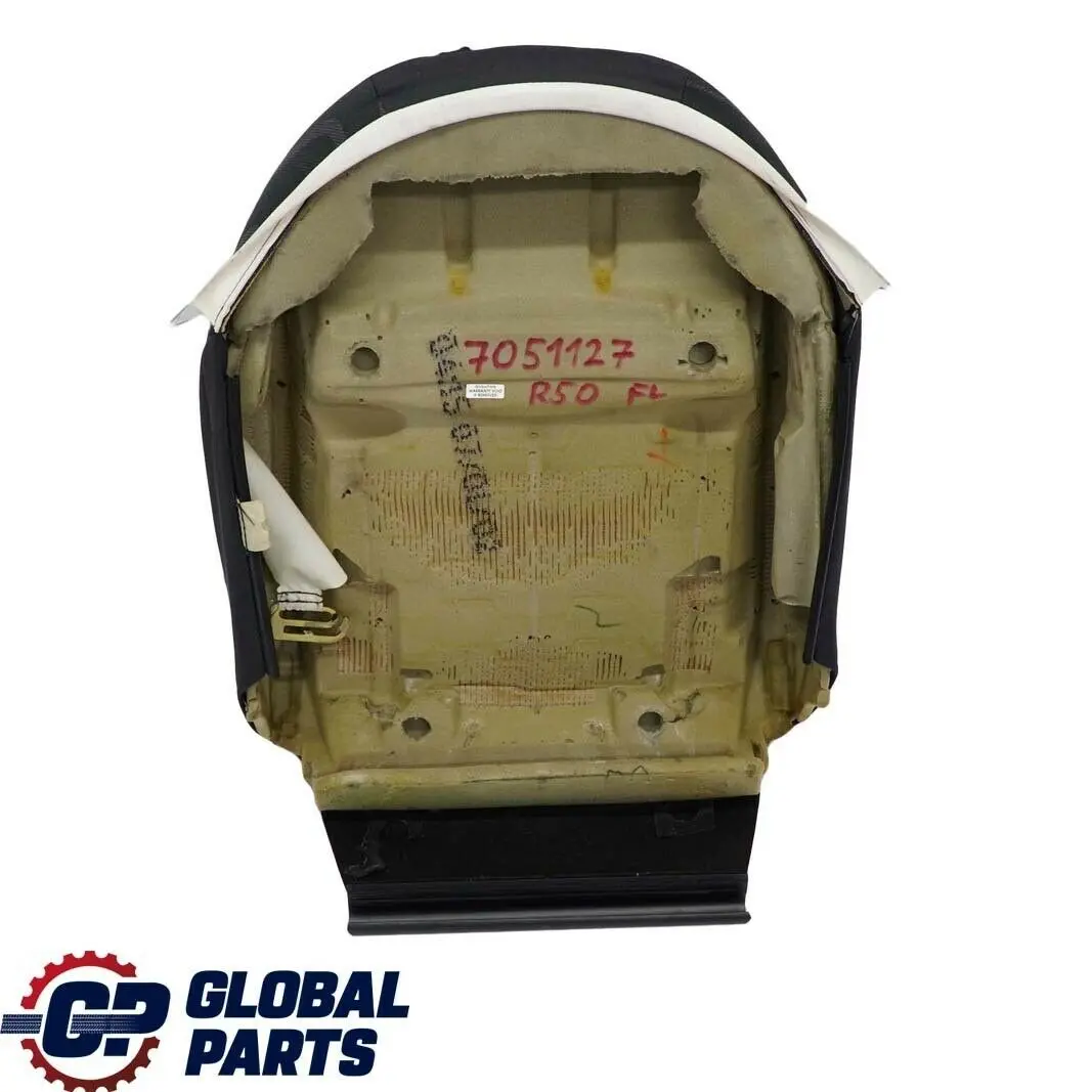 Mini Cooper One R50 Asiento Delantero Izquierdo Funda Respaldo Tela Squab Aqua - SKU 7051127 - Número de pieza 7051127