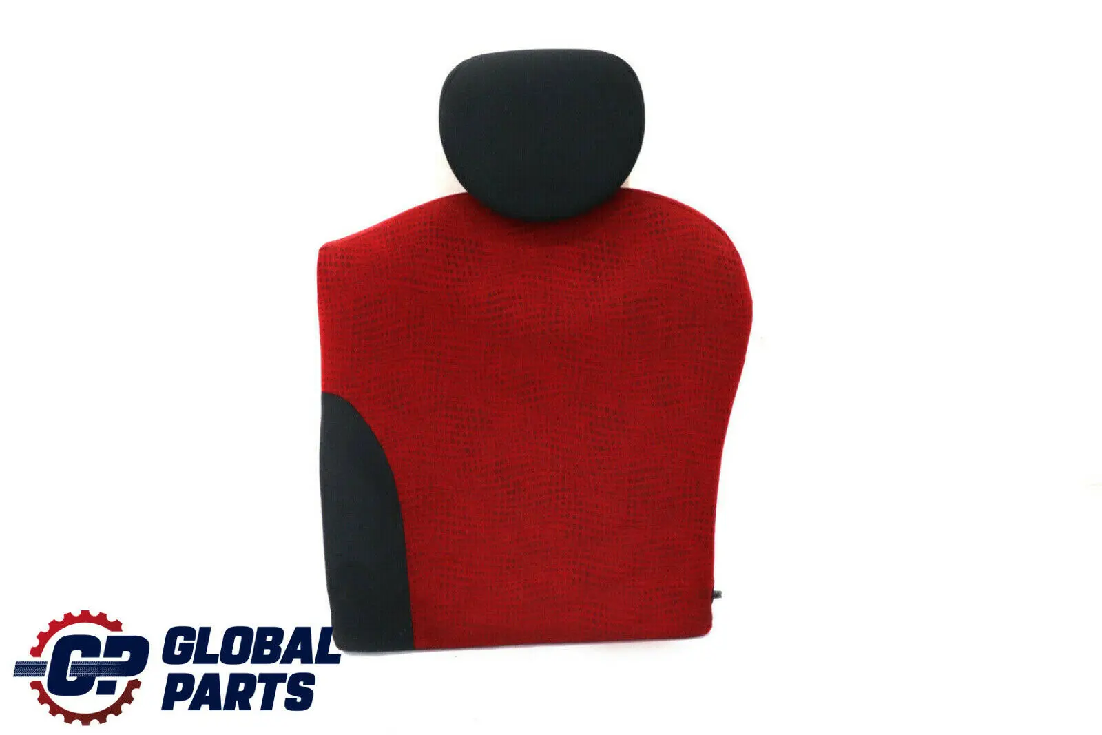 BMW Mini R50 Asiento Trasero Trasero Izquierdo Tela Respaldo Kaleido Tartan Rojo