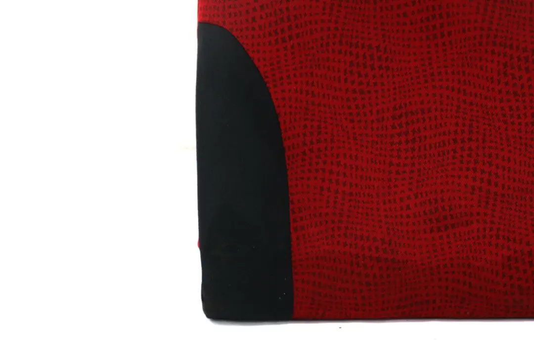 BMW Mini One R50 Rücksitz links Rückenlehne Stoff Kaleido Tartan Rot - SKU 7051321 - Teilenummer 7051321