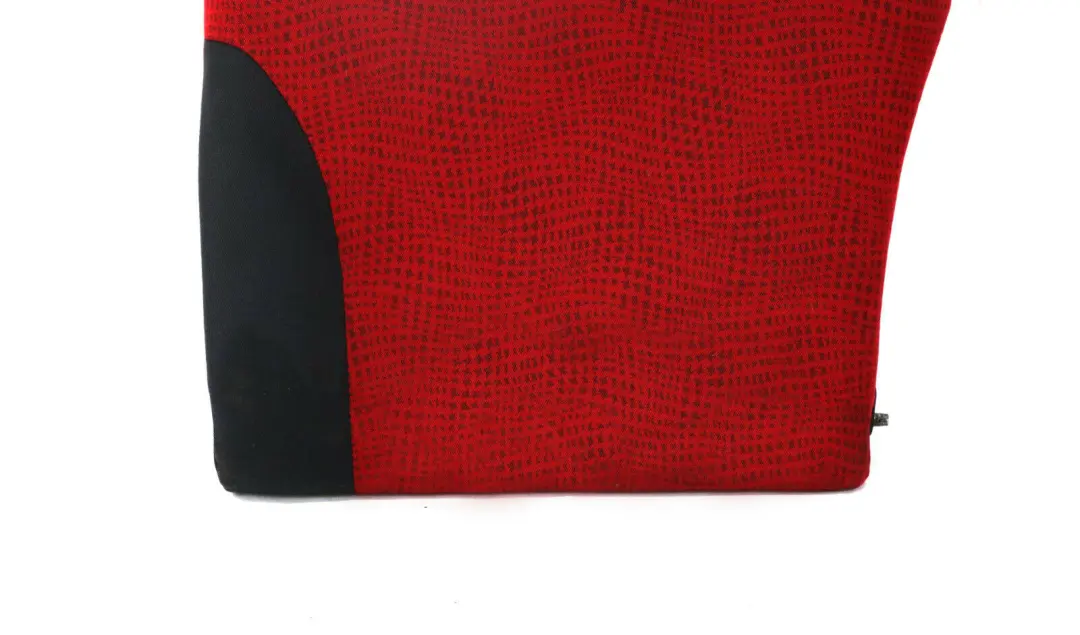 BMW Mini R50 Rear Back Seat Left N/S Cloth Backrest Fabric Kaleido Tartan Red - SKU 7051321 - Part number 7051321