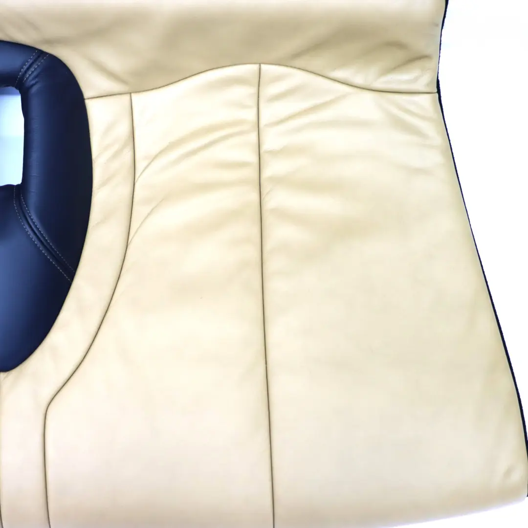 Asiento Trasero Respaldo Funda Sofá Base Cuero Cordoba Beige para Mini Cooper R50 con número de pieza 7051339 Mini Cooper R50 Asiento Trasero Respaldo Funda Sofá Base Cuero Cordoba Beige - SKU 7051339 - Número de pieza 7051339