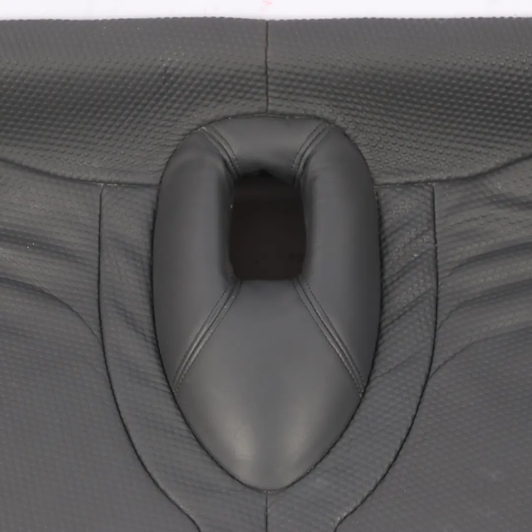 Back Cover Bench Sofa Base Leather Panther Black to Mini Cooper R50 Rear Seat with Part number 7051351 Mini Cooper R50 Rear Seat Back Cover Bench Sofa Base Leather Panther Black - SKU 7051351-1 - Part number 7051351