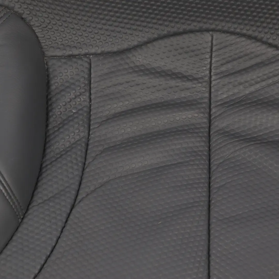 Back Cover Bench Sofa Base Leather Panther Black to Mini Cooper R50 Rear Seat with Part number 7051351 Mini Cooper R50 Rear Seat Back Cover Bench Sofa Base Leather Panther Black - SKU 7051351-1 - Part number 7051351