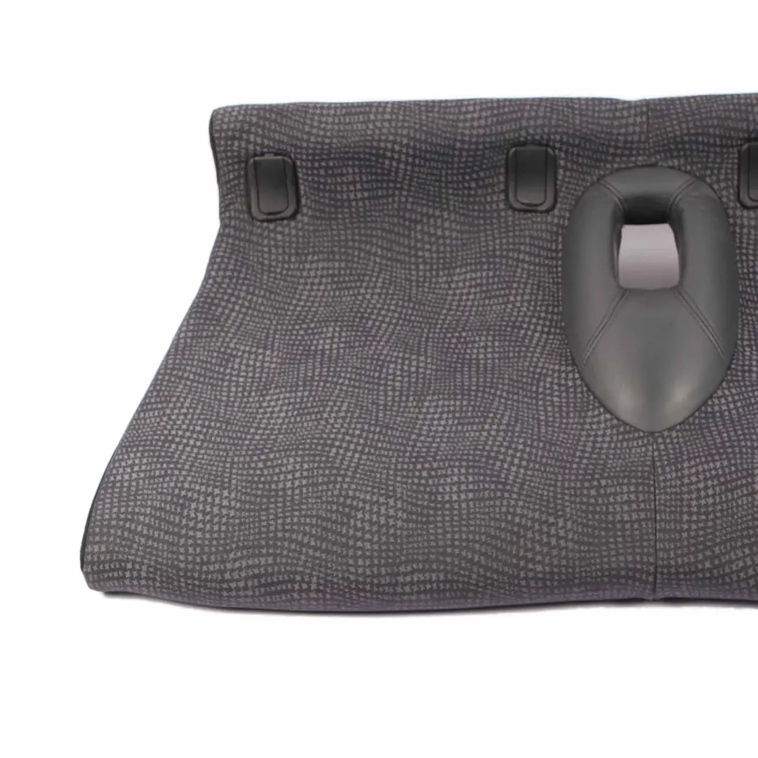 Bench Rear Seat Cover Sofa Base Cloth Fabric Panther Black Kaleido to Mini R50 Seat with Part number 7051352 Mini R50 Seat Bench Rear Seat Cover Sofa Base Cloth Fabric Panther Black Kaleido - SKU 7051352 - Part number 7051352