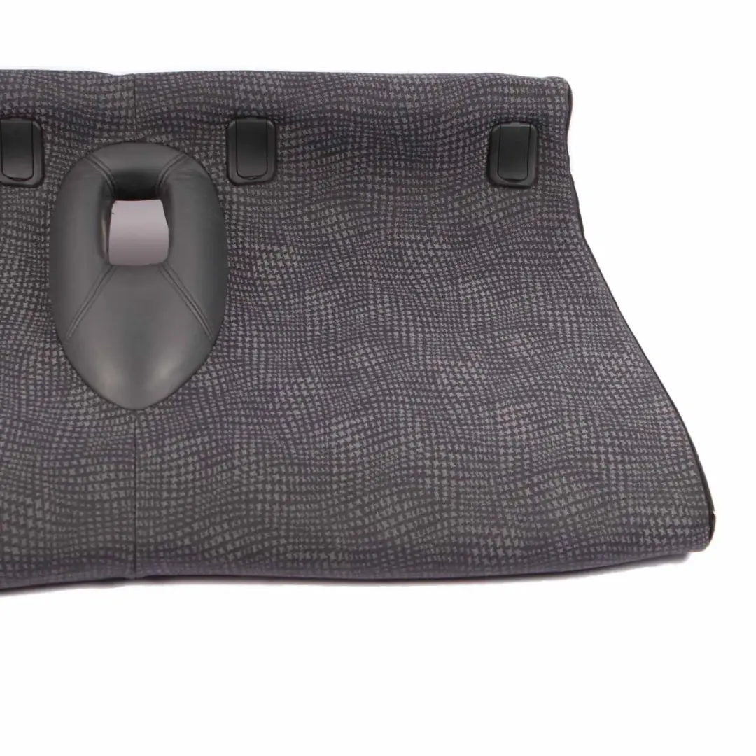 Bench Rear Seat Cover Sofa Base Cloth Fabric Panther Black Kaleido to Mini R50 Seat with Part number 7051352 Mini R50 Seat Bench Rear Seat Cover Sofa Base Cloth Fabric Panther Black Kaleido - SKU 7051352 - Part number 7051352