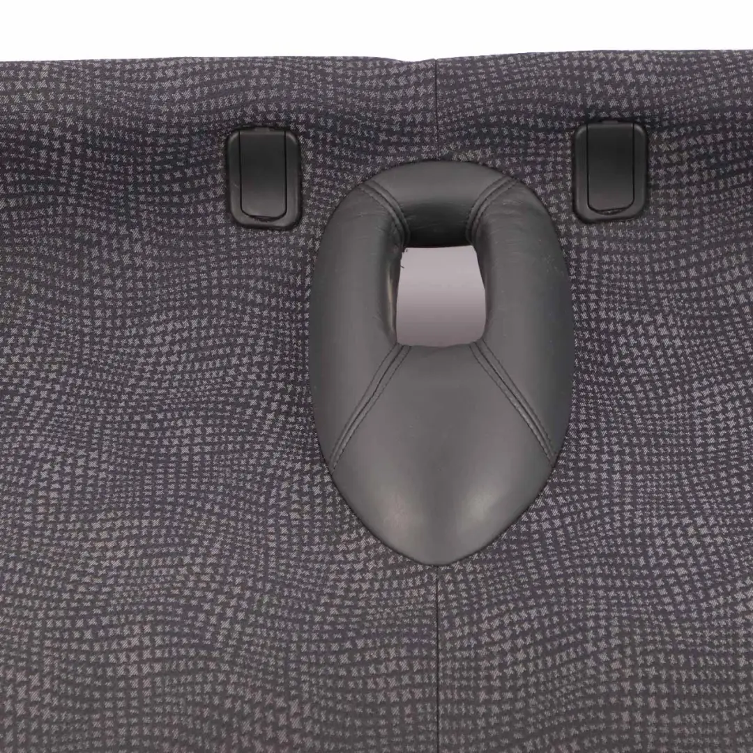 Bench Rear Seat Cover Sofa Base Cloth Fabric Panther Black Kaleido to Mini R50 Seat with Part number 7051352 Mini R50 Seat Bench Rear Seat Cover Sofa Base Cloth Fabric Panther Black Kaleido - SKU 7051352 - Part number 7051352