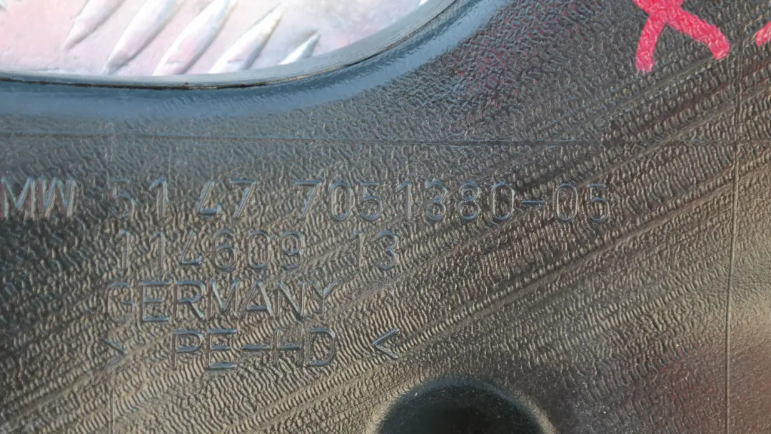  Kanał powietrza wlot nawiew prawy BMW e83 X3 - SKU 7051380 - Numer Części 51477051380