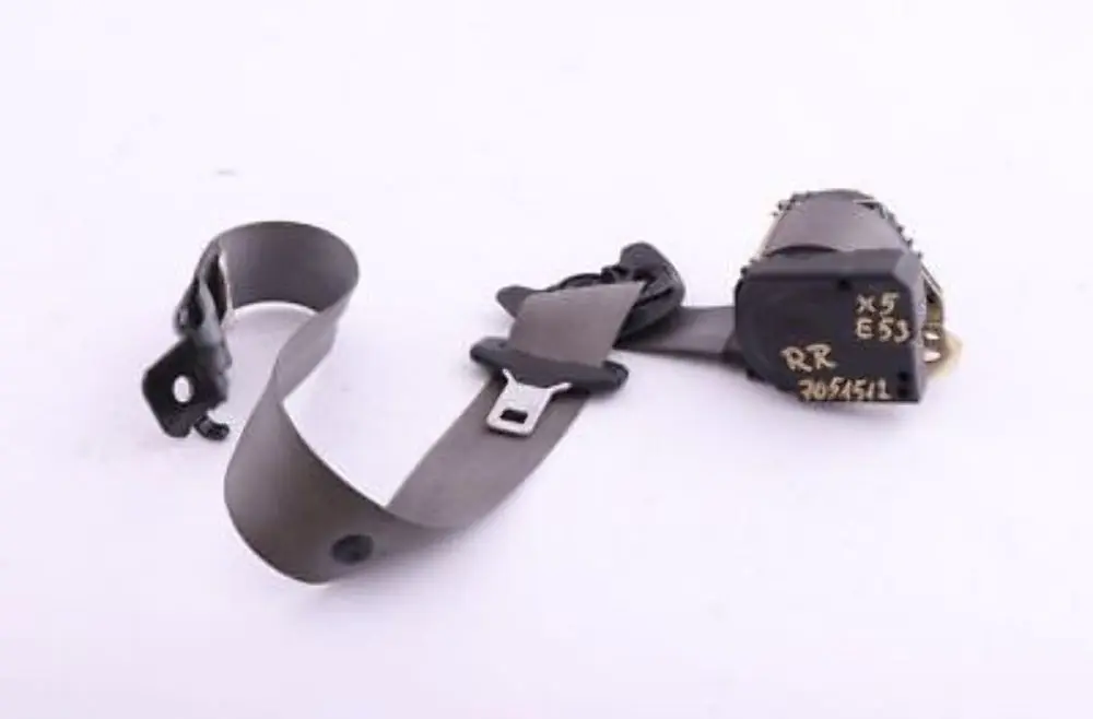 Reihe E53 Obergurt hinten rechts Grau Grey 7211 für BMW X5 mit Teilenummer 7051512 BMW X5 Reihe E53 Obergurt hinten rechts Grau Grey 7211 - SKU 7051512 - Teilenummer 7051512