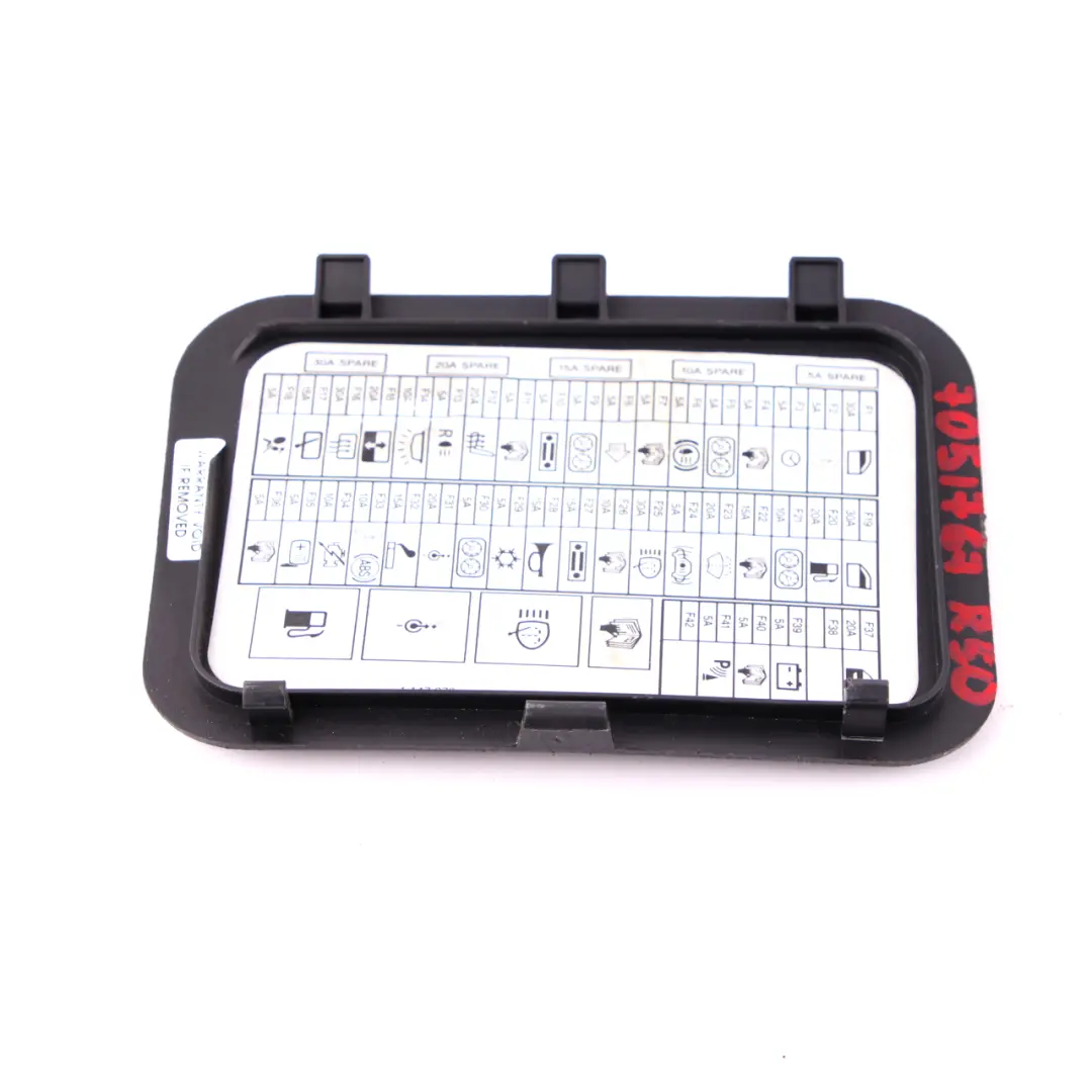 Mini R50 Tapa Panel Embelecedor Lateral Pantera Etiqueta Negra Caja Fusibles - SKU 7051767 - Número de pieza 7051767