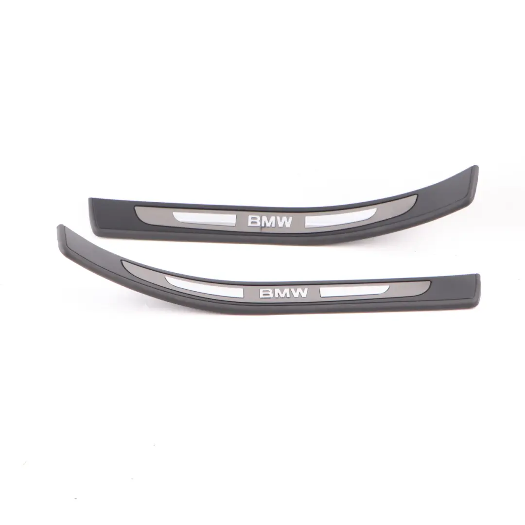 Entrance Strip Door Panelling Cover Edge Trim Sill Kick Plate Set Black to BMW E65 with Part number 7051872 BMW E65 Entrance Strip Door Panelling Cover Edge Trim Sill Kick Plate Set Black - SKU 7051872-1 - Part number 7051872