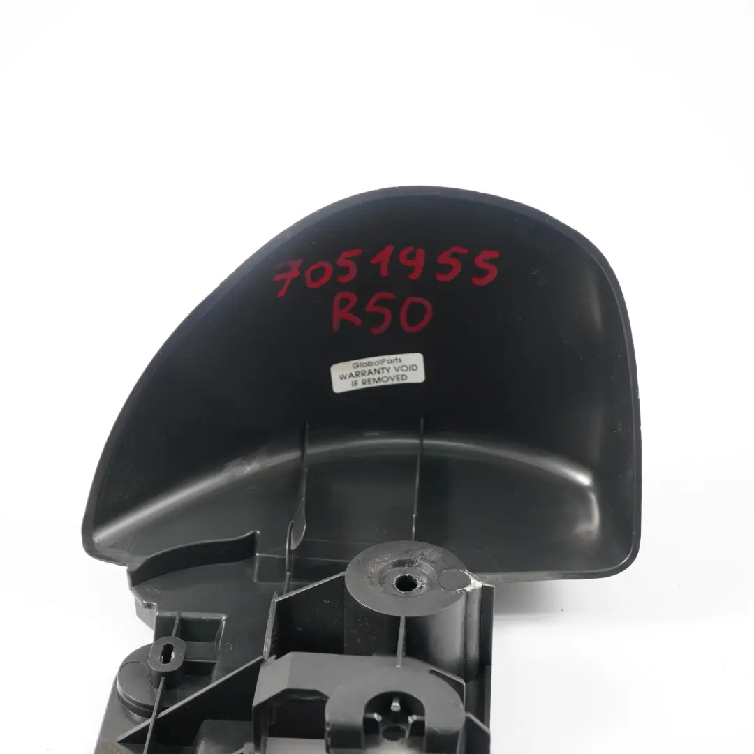 MINI Cooper One R50 Console Tunnel Bottom Section Silver Grey 6800680 - SKU 7051955 - Part number 7051955