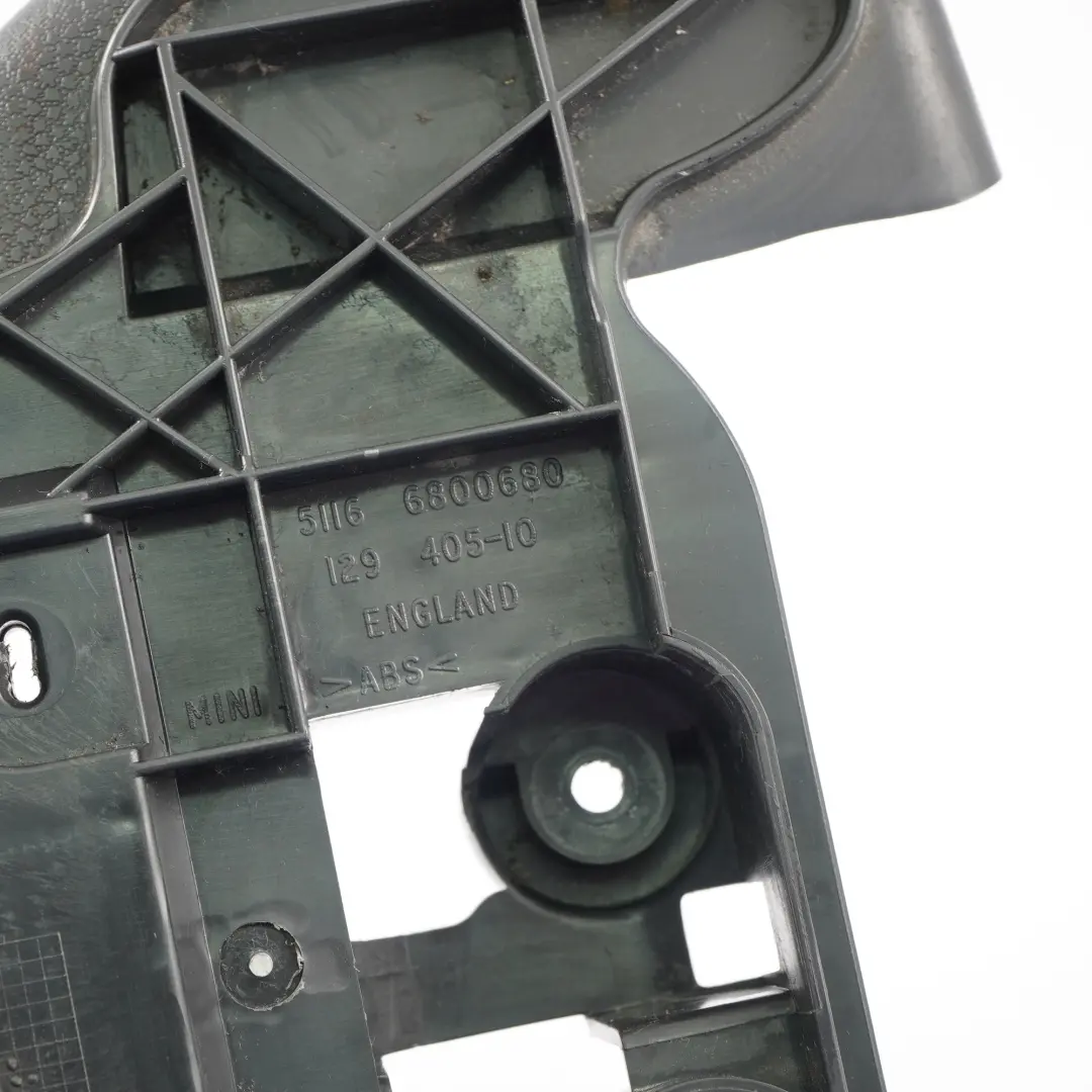 Console Tunnel Bottom Section Silver Grey 6800680 to MINI Cooper One R50 with Part number 7051955 MINI Cooper One R50 Console Tunnel Bottom Section Silver Grey 6800680 - SKU 7051955 - Part number 7051955