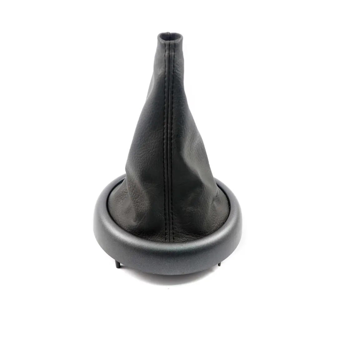 Anello di rifinitura antracite Stivale leva cambio Panther Black per Mini R50 R52 con numero di parte 7052157 Mini R50 R52 Anello di rifinitura antracite Stivale leva cambio Panther Black - SKU 7052157 - Numero di parte 7052157