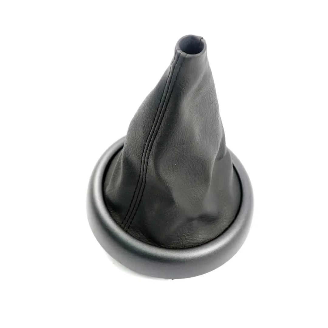 Trim Ring Anthracit Gearshift Lever Boot Panther Black to Mini R50 R52 with Part number 7052157 Mini R50 R52 Trim Ring Anthracit Gearshift Lever Boot Panther Black - SKU 7052157 - Part number 7052157