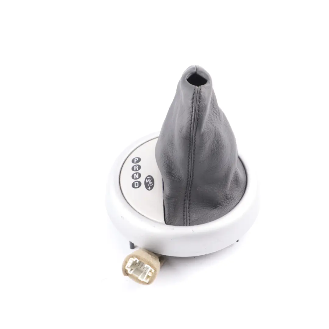 Gearbox Gear Indicator Knob Selector Silver to Mini R50 R52 R53 Automatic with Part number 7052158 Mini R50 R52 R53 Automatic Gearbox Gear Indicator Knob Selector Silver - SKU 7052158-2 - Part number 7052158