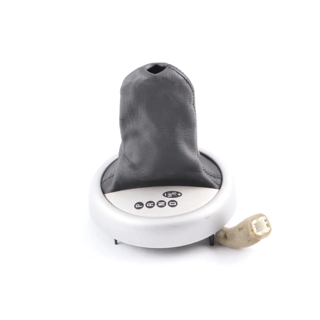 Gearbox Gear Indicator Knob Selector Silver to Mini R50 R52 R53 Automatic with Part number 7052158 Mini R50 R52 R53 Automatic Gearbox Gear Indicator Knob Selector Silver - SKU 7052158-2 - Part number 7052158