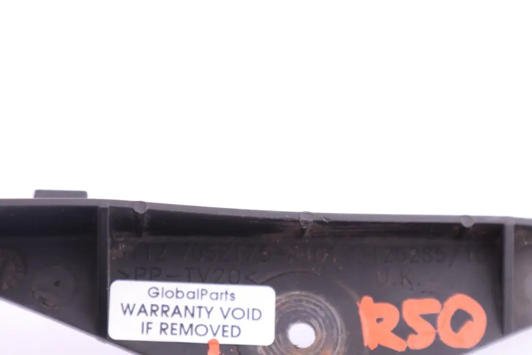 Mini R50 R53 Halter StossfĂ¤nger StoĂźstange hinten links 5112 705217 - SKU 7052175 - Teilenummer 7052175