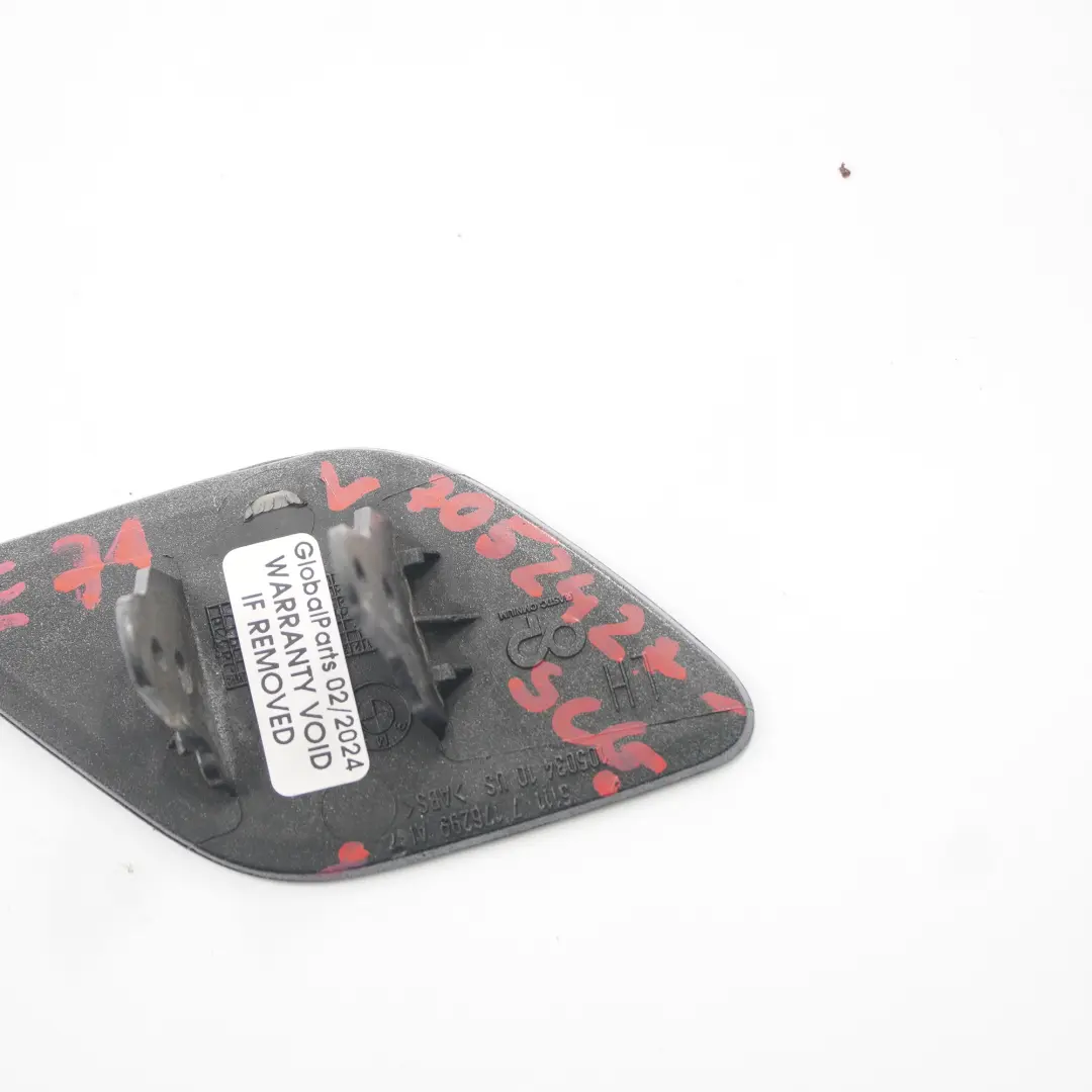 BMW X6 E71 Front Headlight Washer Spray Cover Left N/S Space Grey - A52 7176299 - SKU 7052427-SCG - Part number 7052427