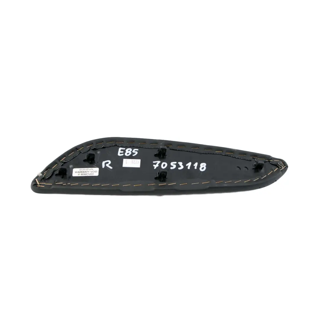 BMW Z4 E85 E86 Verkleidung Mittelkonsole Rechts Schwarz - SKU 7053118 - Teilenummer 7053118