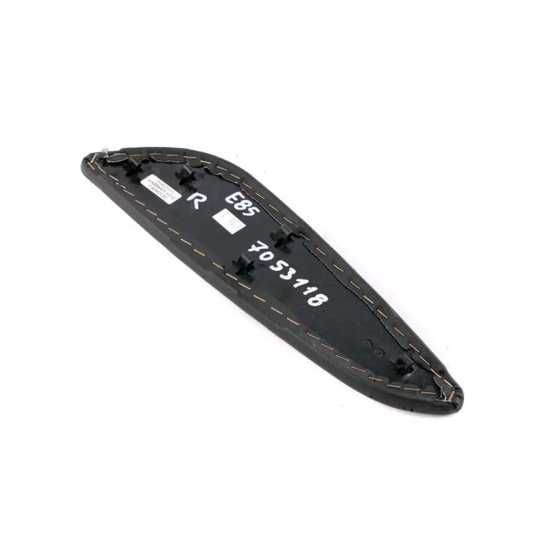 Trim Panel Cover Centre Console Right O/S Black to BMW Z4 Series E85 E86 with Part number 7053118 BMW Z4 Series E85 E86 Trim Panel Cover Centre Console Right O/S Black - SKU 7053118 - Part number 7053118