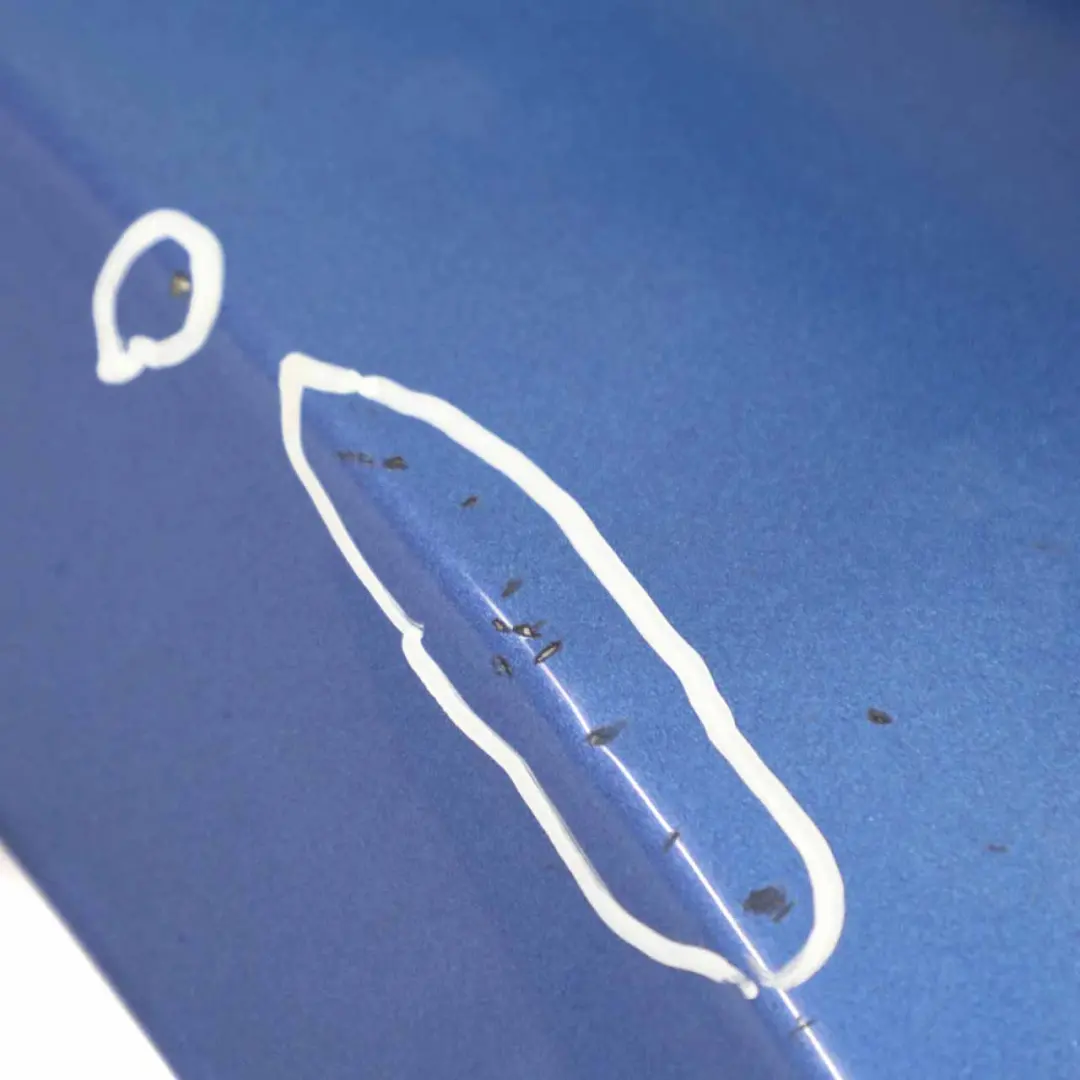 BMW Z4 E85 E86 Vorne Links Seitenwand Kotflügel Montego Blau Metallic A51 - SKU 7053327-MTB - Teilenummer 7053327