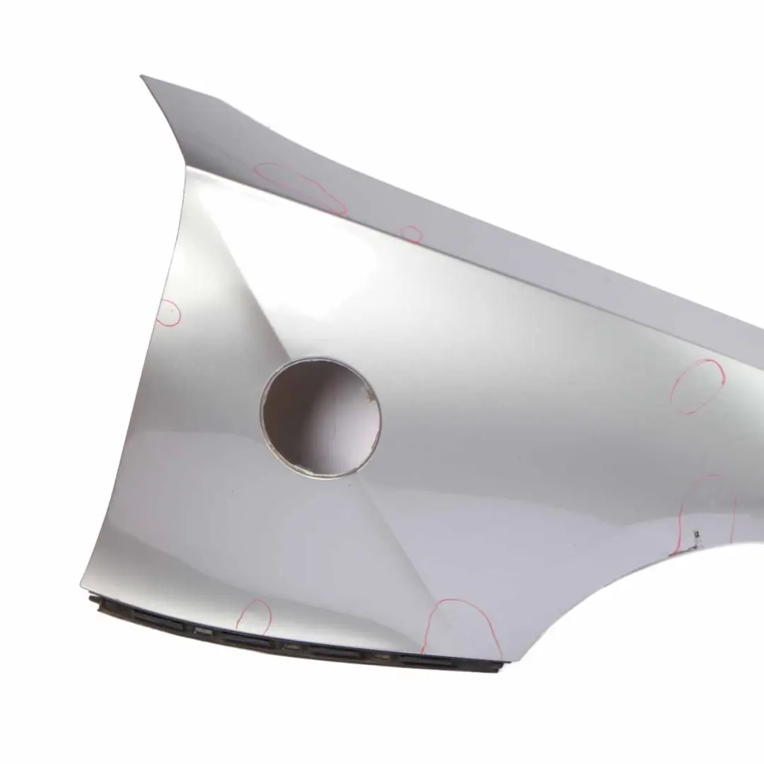 Side Wing Front Right O/S Fender Panel Silbergrau Grey Metallic - A08 to BMW Z4 E85 with Part number 7053328 BMW Z4 E85 Side Wing Front Right O/S Fender Panel Silbergrau Grey Metallic - A08 - SKU 7053328-SBG - Part number 7053328