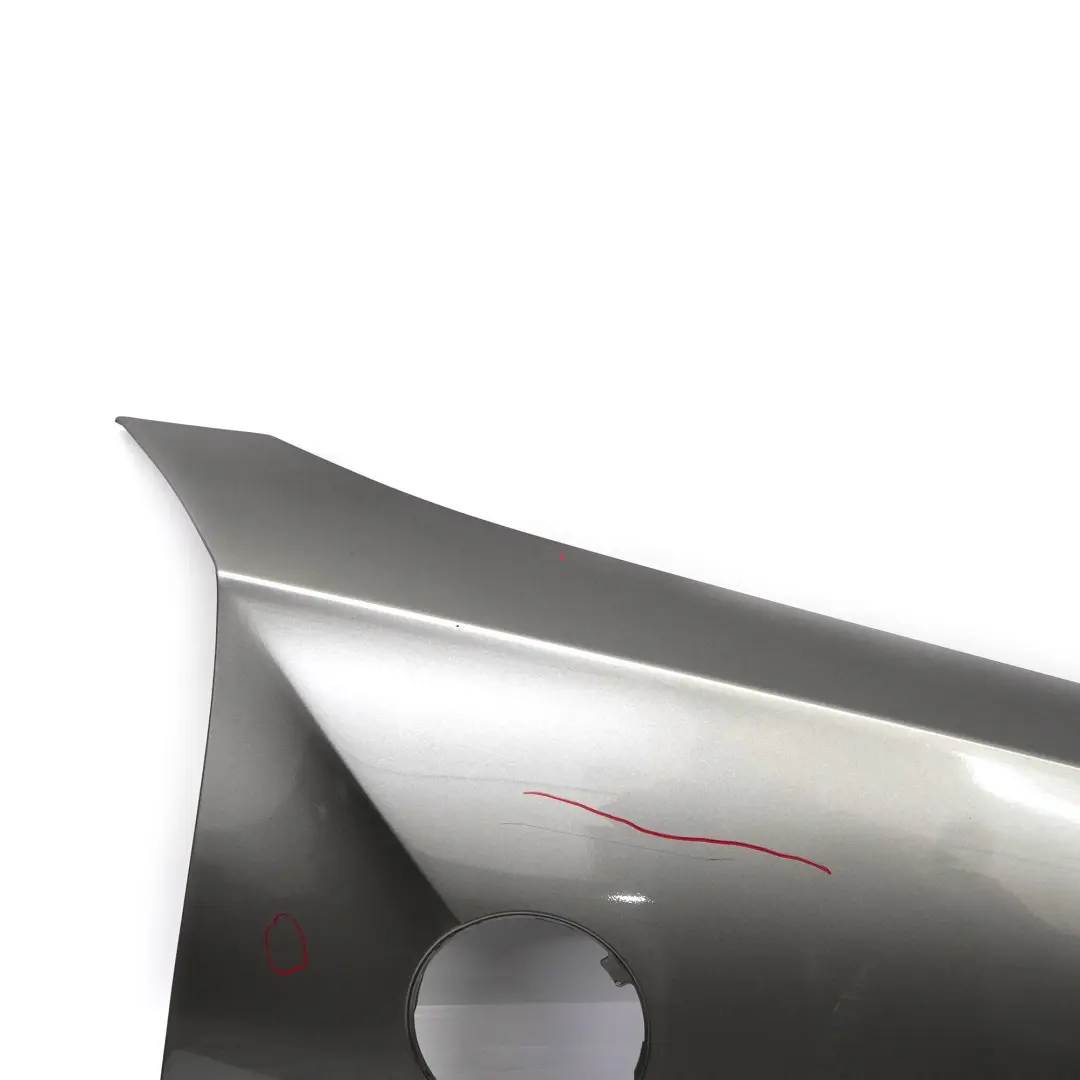 Pannello laterale anteriore destro Parafango Sterlinggrau - 472 per BMW Z4 E85 con numero di parte 7053328 BMW Z4 E85 Pannello laterale anteriore destro Parafango Sterlinggrau - 472 - SKU 7053328-STG1 - Numero di parte 7053328