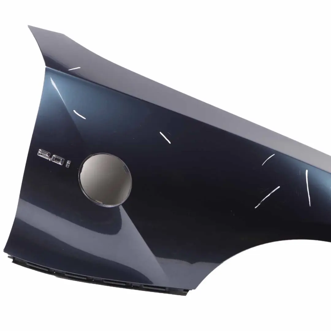 Side Panel Front Right O/S Side Wing Fender Toledo Blue Metallic 482 to BMW Z4 E85 with Part number 7053328 BMW Z4 E85 Side Panel Front Right O/S Side Wing Fender Toledo Blue Metallic 482 - SKU 7053328-TDB - Part number 7053328