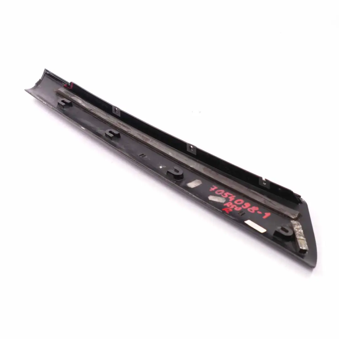 Mini R50 R53 Copertura Finestra Colonna A Destra Glanzschwarz Nero - SKU 7054098-1 - Numero di parte 7054098