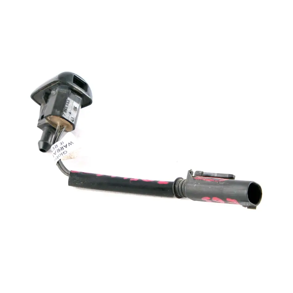 BMW E63 E64 1 Spray Nozzle Windshield Cleaning High Gloss Glanzschwarz - SKU 7054446-1 - Part number 7054446