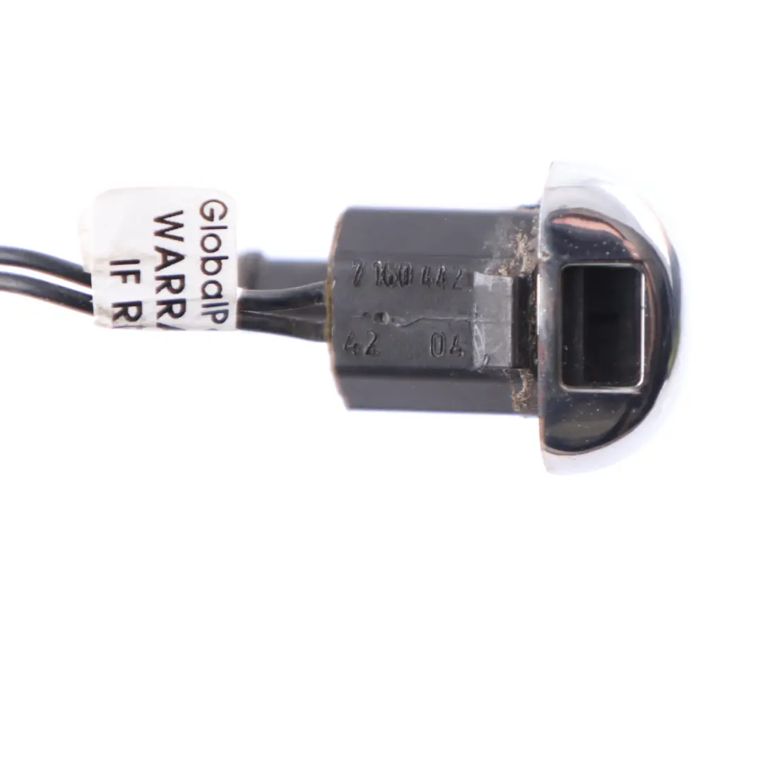 BMW E60 E61 E63 E64 Spray Nozzle Windscreen Washer Jet Chrome 7160442 - SKU 7054447-1 - Part number 7054447
