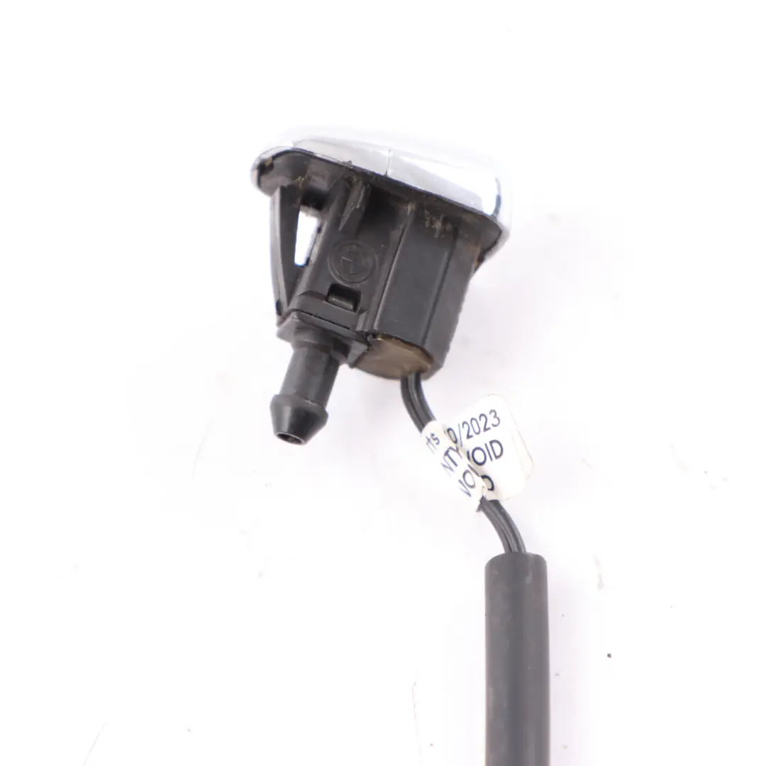BMW E60 E61 E63 E64 Spray Nozzle Windscreen Washer Jet Chrome 7160442 - SKU 7054447-1 - Part number 7054447