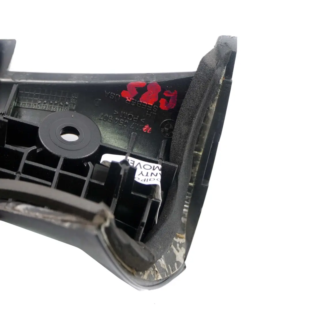 *BMW Z4 er E85 Roadster Cabrio Gurtumlenker Hinten Links Schwarz für mit Teilenummer 7054607 *BMW Z4 er E85 Roadster Cabrio Gurtumlenker Hinten Links Schwarz - SKU 7054607 - Teilenummer 7054607