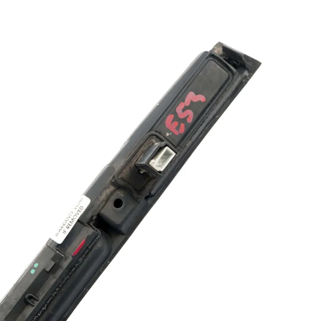 Griffleiste Heckklappe Hinten Schwarz Abdeckung Lampe Licht für BMW X5 E53 mit Teilenummer 7054941 BMW X5 E53 Griffleiste Heckklappe Hinten Schwarz Abdeckung Lampe Licht - SKU 7054941-1 - Teilenummer 7054941