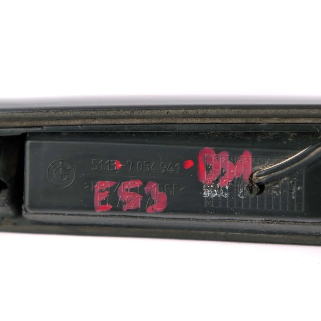 BMW X5 Series E53 2 Rear Trunk Lid Grip Handle Boot Black Sapphire - SKU 7054941-BS2 - Part number 7054941