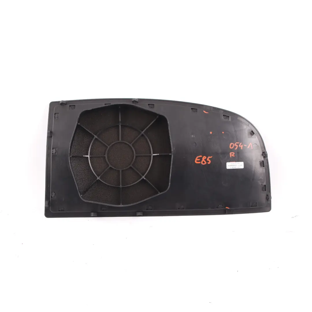 BMW Z4 E85 Tapa Embellecedor Panel Trasero Inserto Derecho Negro 1 - SKU 7055054-1 - Número de pieza 7055054