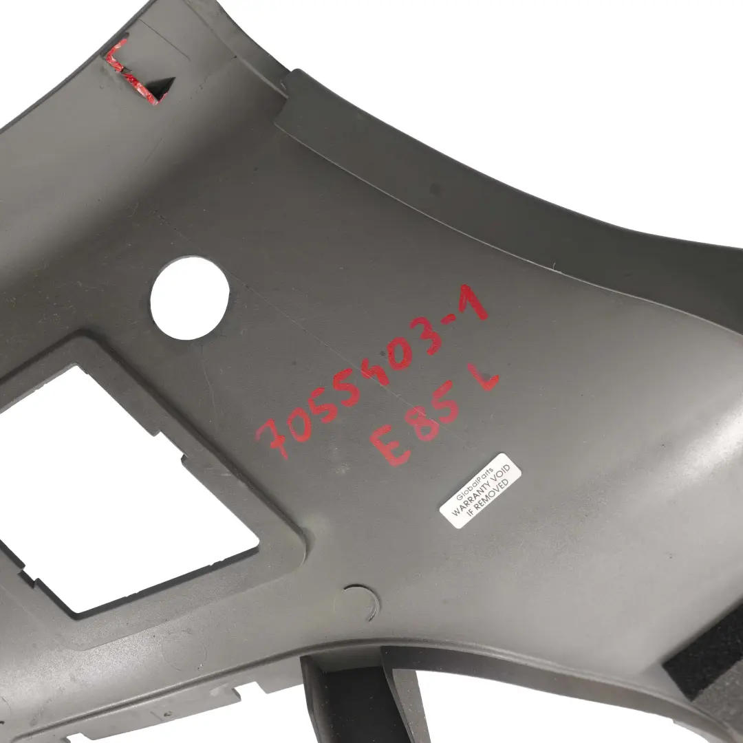Lateral Trim Panel Top Rear Left N/S Cover Grey to BMW Z4 E85 with Part number 7055403 BMW Z4 E85 Lateral Trim Panel Top Rear Left N/S Cover Grey - SKU 7055403-1 - Part number 7055403