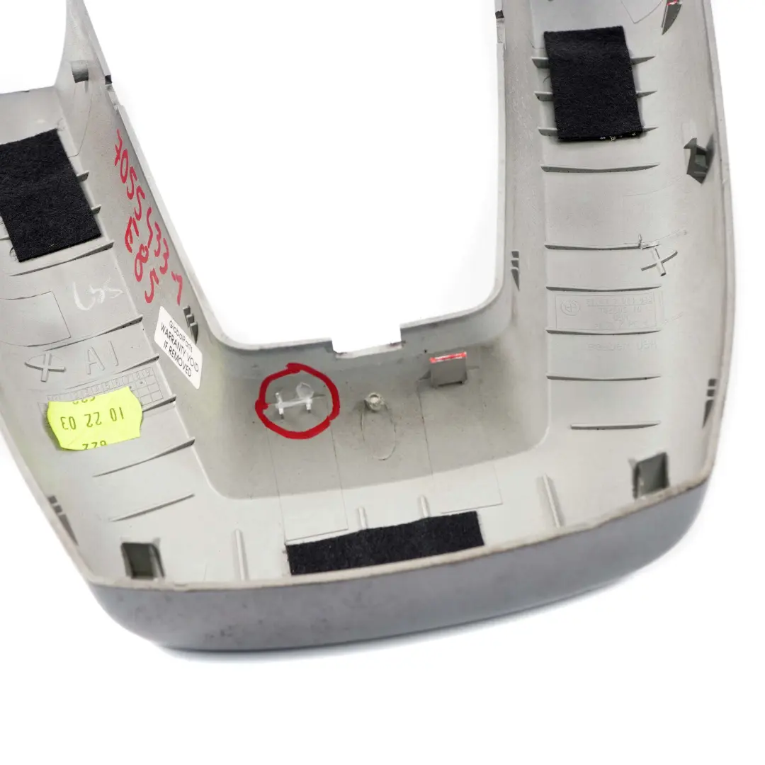 Roll Bar Trim Covering Left Covering Grey Silver 7043835 pour BMW Z4 E85 à propos du numéro de pièce 7055433 BMW Z4 E85 Roll Bar Trim Covering Left Covering Grey Silver 7043835 - SKU 7055433-1 - Numéro de pièce 7055433