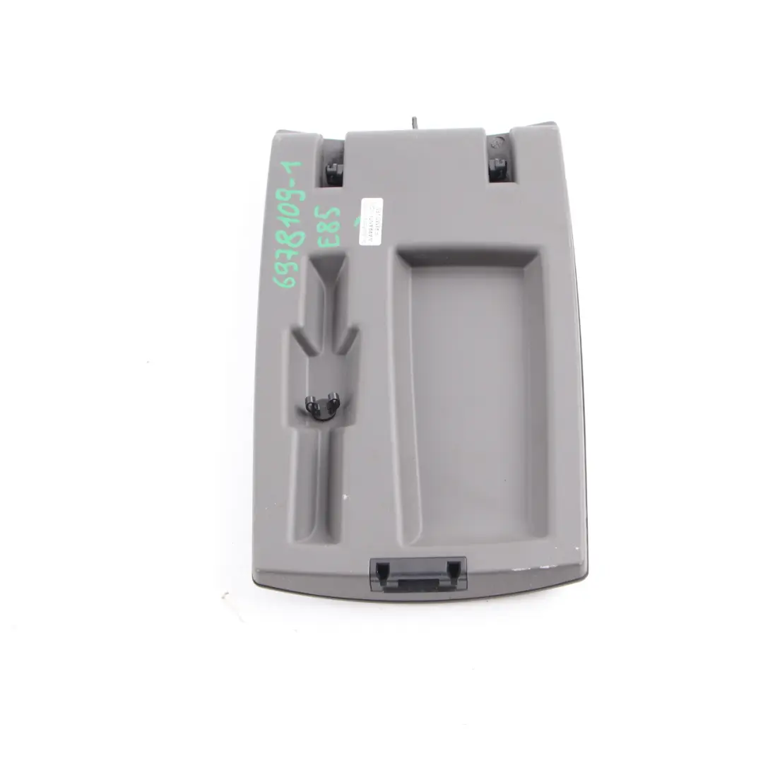 Centre Console Tray Storage Compartment Flap Cover Grey to BMW Z4 E85 Rear with Part number 7055475 BMW Z4 E85 Rear Centre Console Tray Storage Compartment Flap Cover Grey - SKU 7055475 - Part number 7055475
