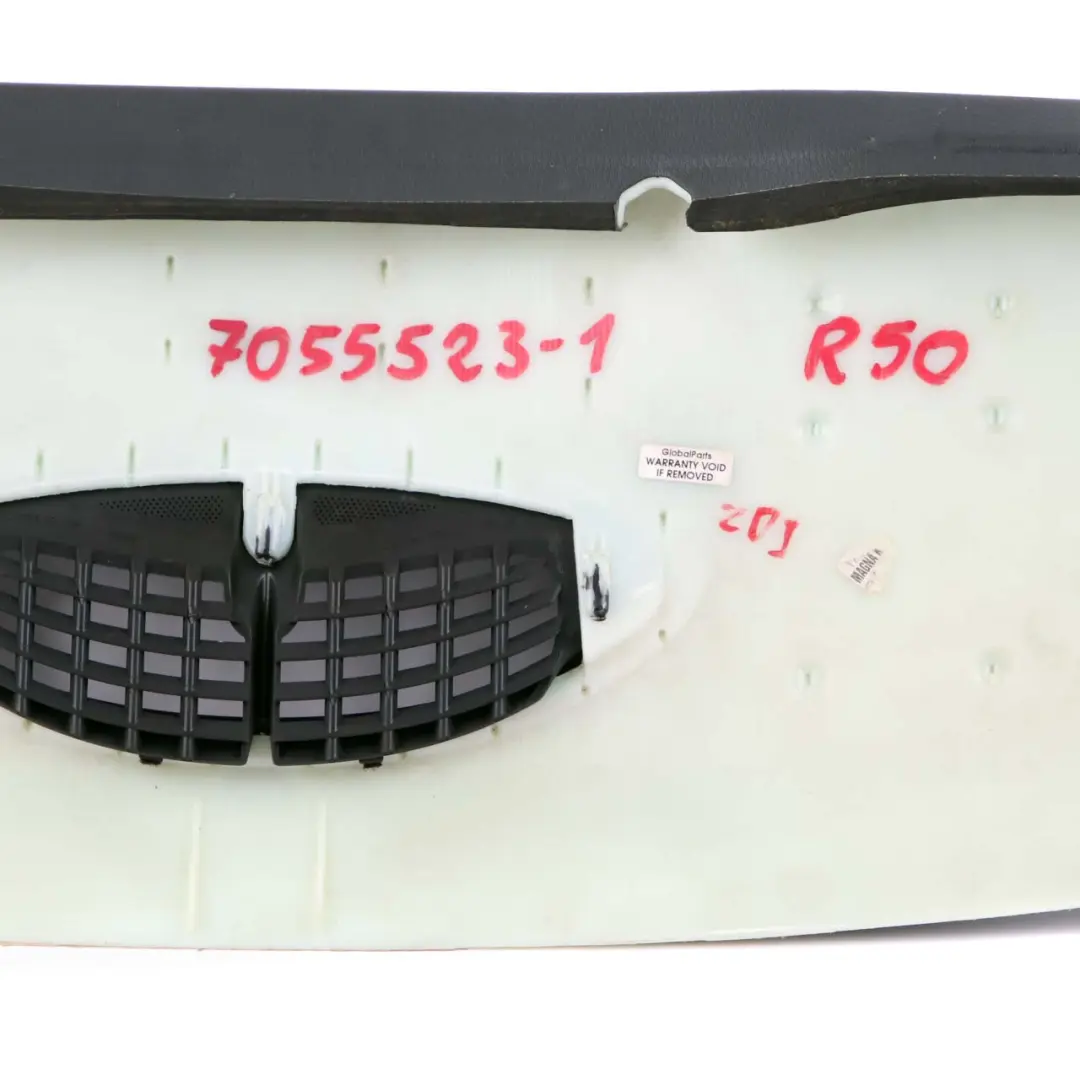 Dashboard Dash Top Instrument Panel Panther Black Chrome to MINI Cooper R50 R53 with Part number 7055523 MINI Cooper R50 R53 Dashboard Dash Top Instrument Panel Panther Black Chrome - SKU 7055523-1 - Part number 7055523