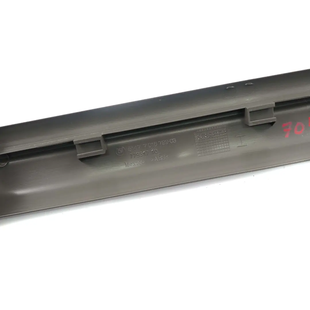 Cover Strip Entrance BMW Z4 E85 E86 1 Interior Trim Left Grey N/S 7016799 - SKU 7055553-1 - Part number 7055553